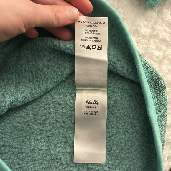 Women’s Patagonia W’s Better Sweater Quarter Zip - Size Small in Galah Green. - Picture 6 of 7